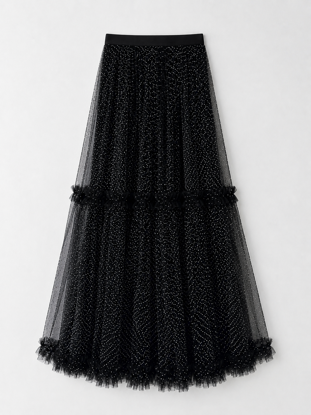 MINI DOTS TULLE SKIRT