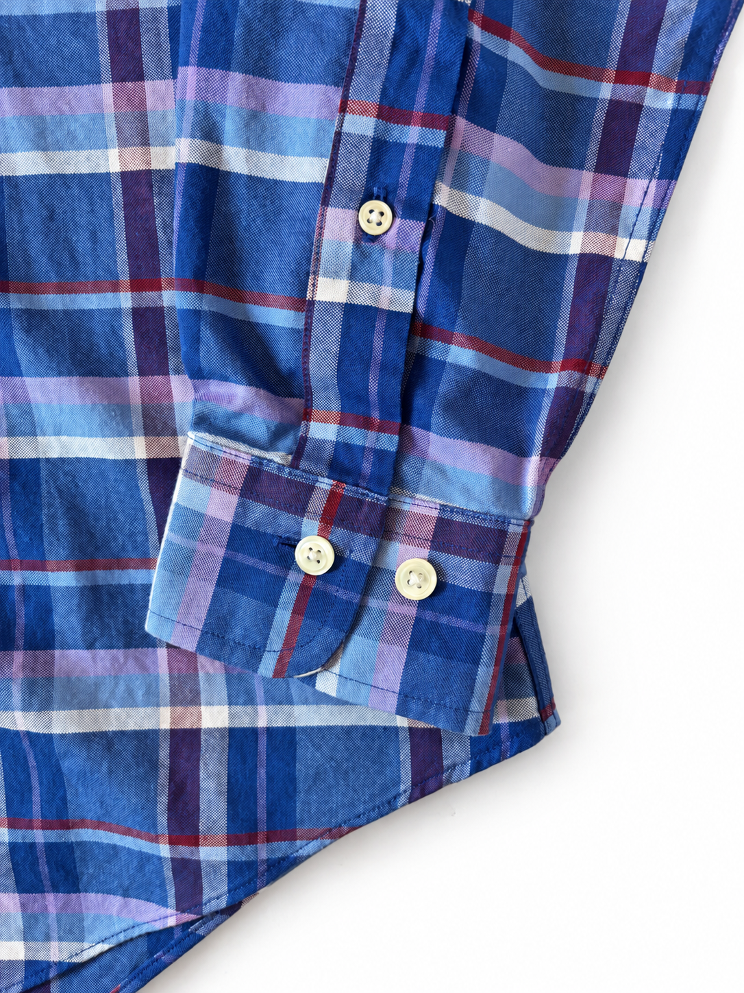 BROOKS BROTHERS BLUE CHECK / S ★ USED ITEM