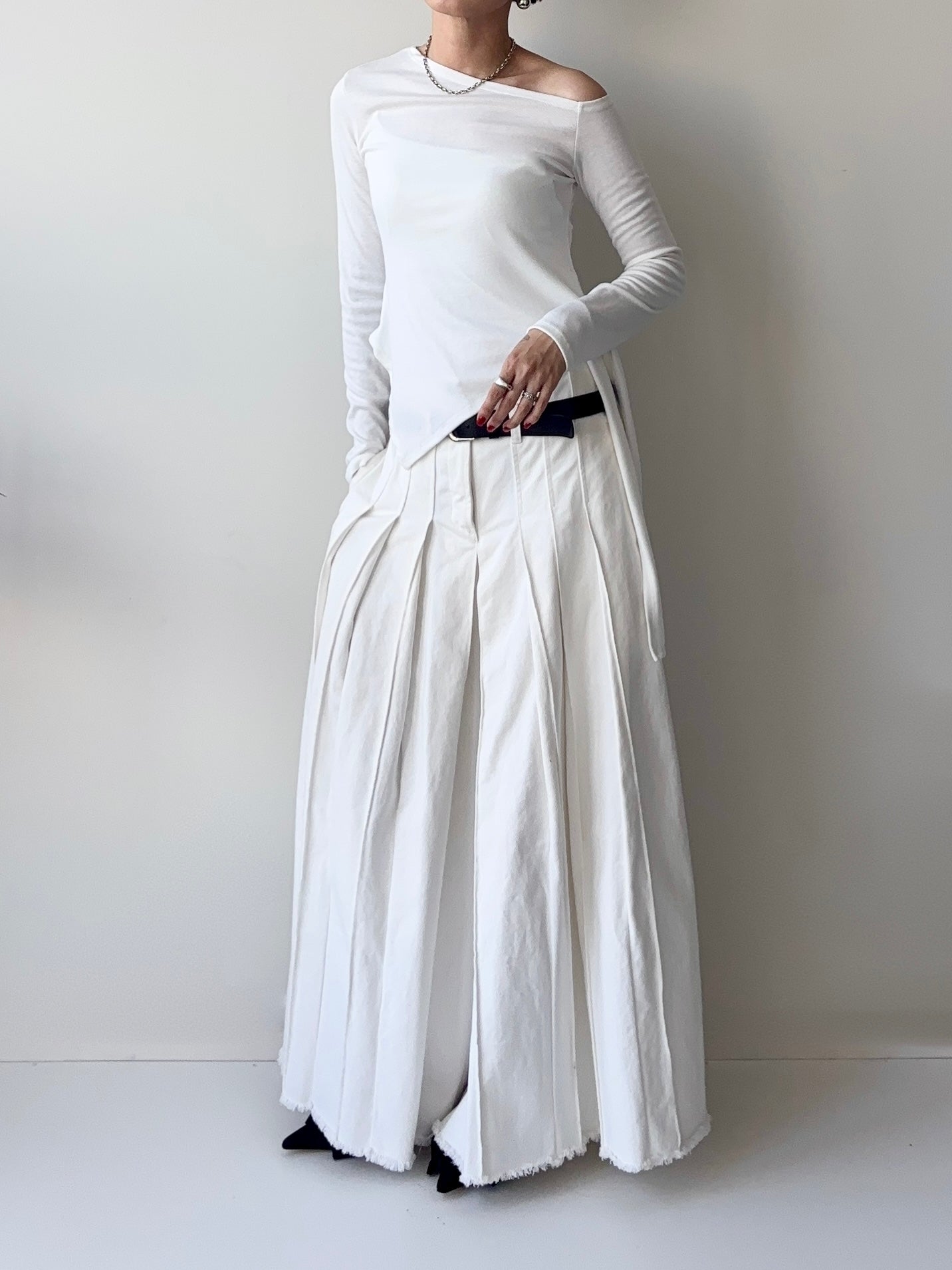 LUNA Off-Shoulder TOPS Grey 【9月24日 発送予定】 ☆早割5%~9/20まで☆Early Bird  5%OFF until September 20.