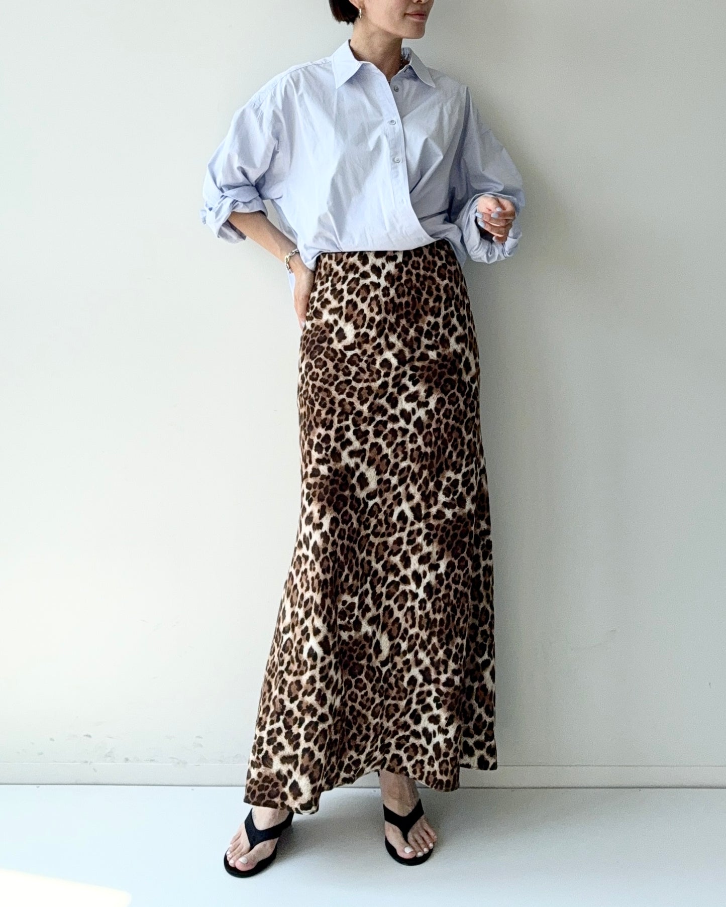 LEOPARD LONG SKIRT★6/22から発送 ★ Shipping on June 22.