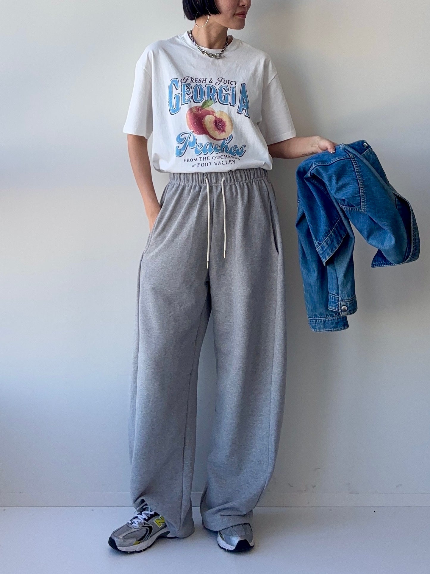 BIBI SWEAT BAGGY PANTS ★早割5%オフ 5/10まで★EARLYBIRD 5%OFF until May 10.