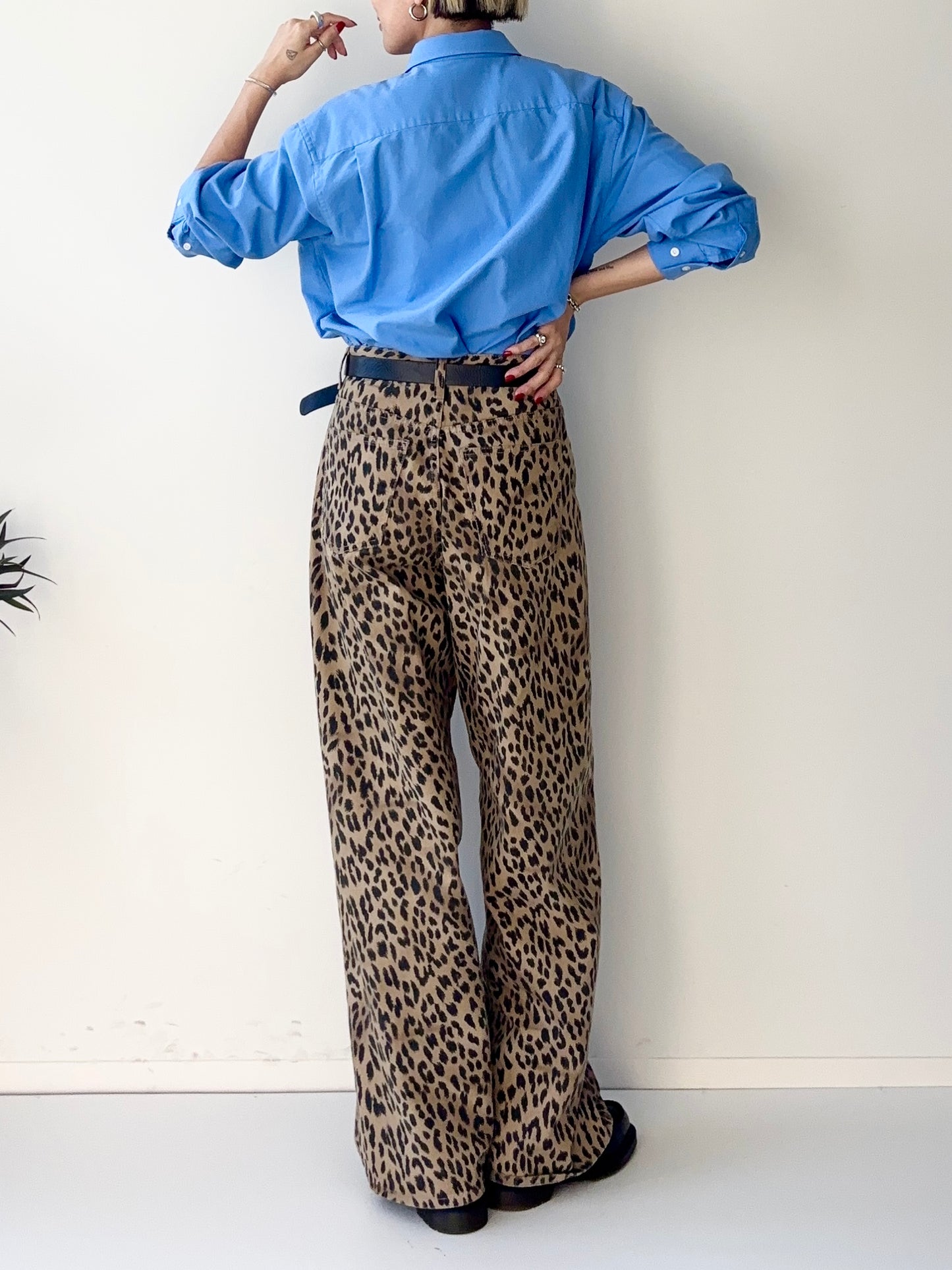 NINA LEOPARD PANTS