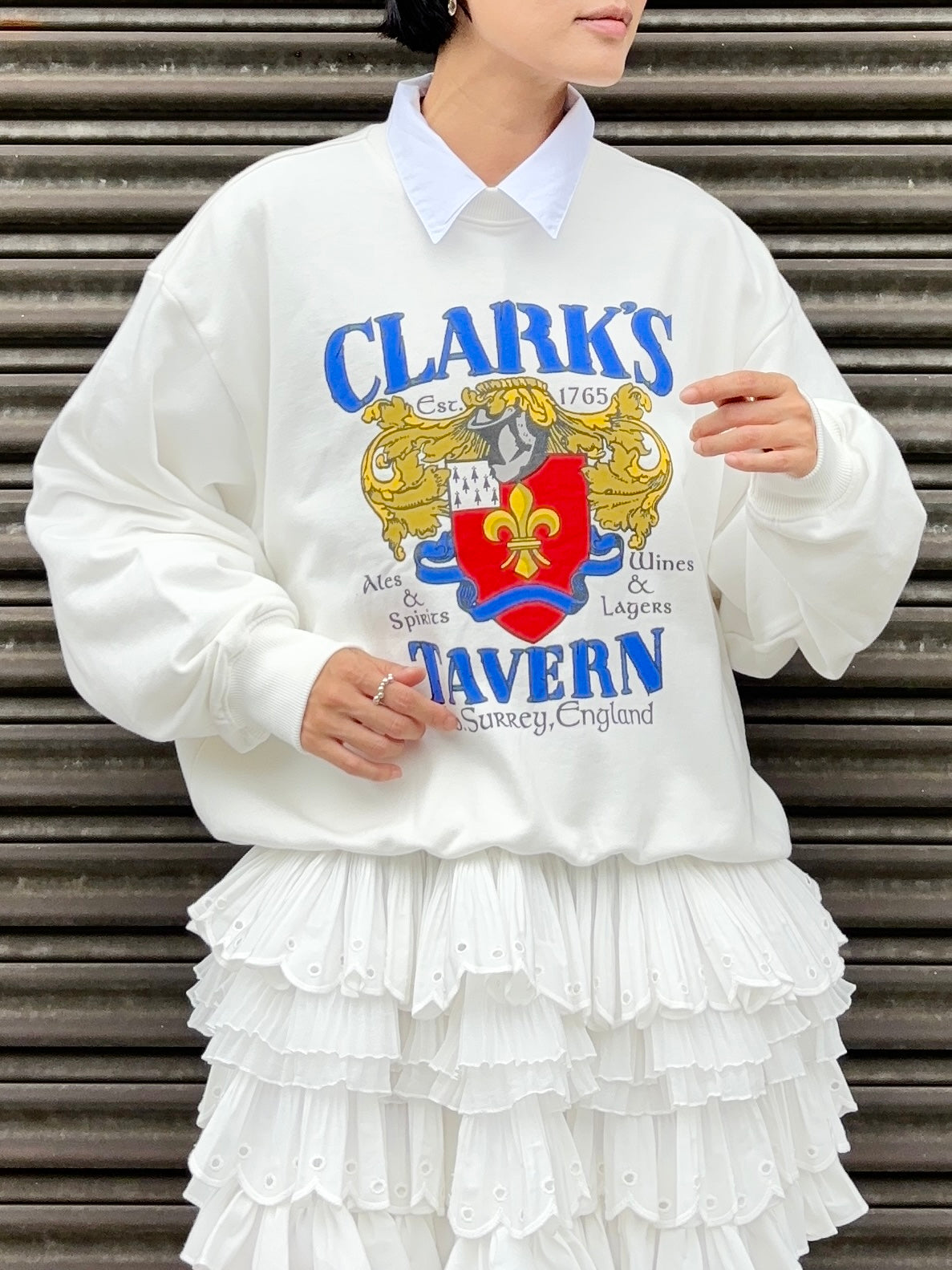 CLARK SWEAT SHIRT  【SELECTED ITEM】