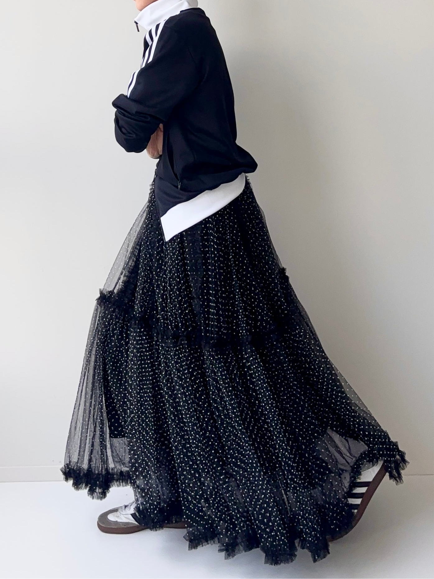 ★再入荷★MINI DOTS TULLE SKIRT
