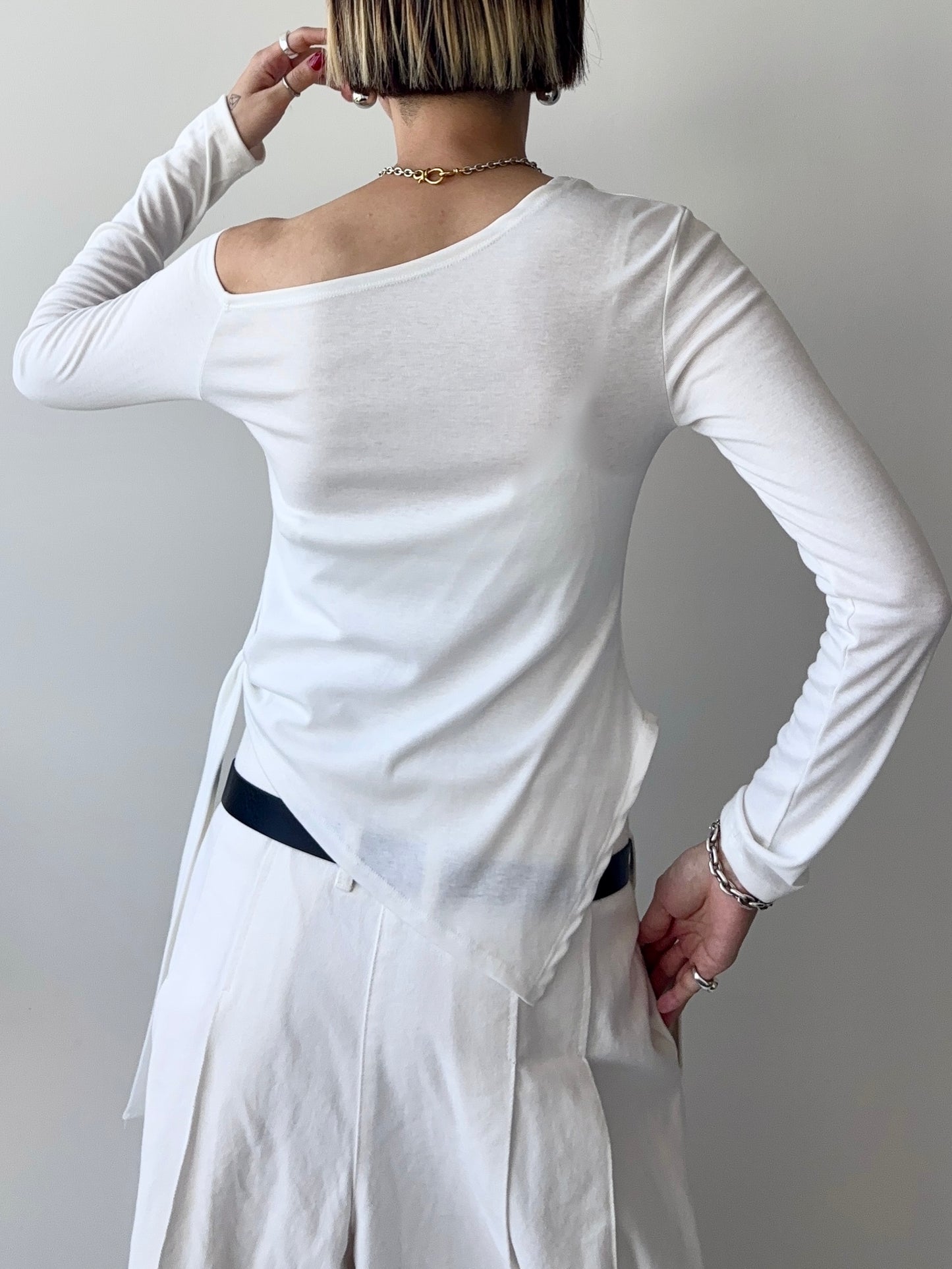 LUNA Off-Shoulder TOPS Grey 【9月24日 発送予定】 ☆早割5%~9/20まで☆Early Bird  5%OFF until September 20.
