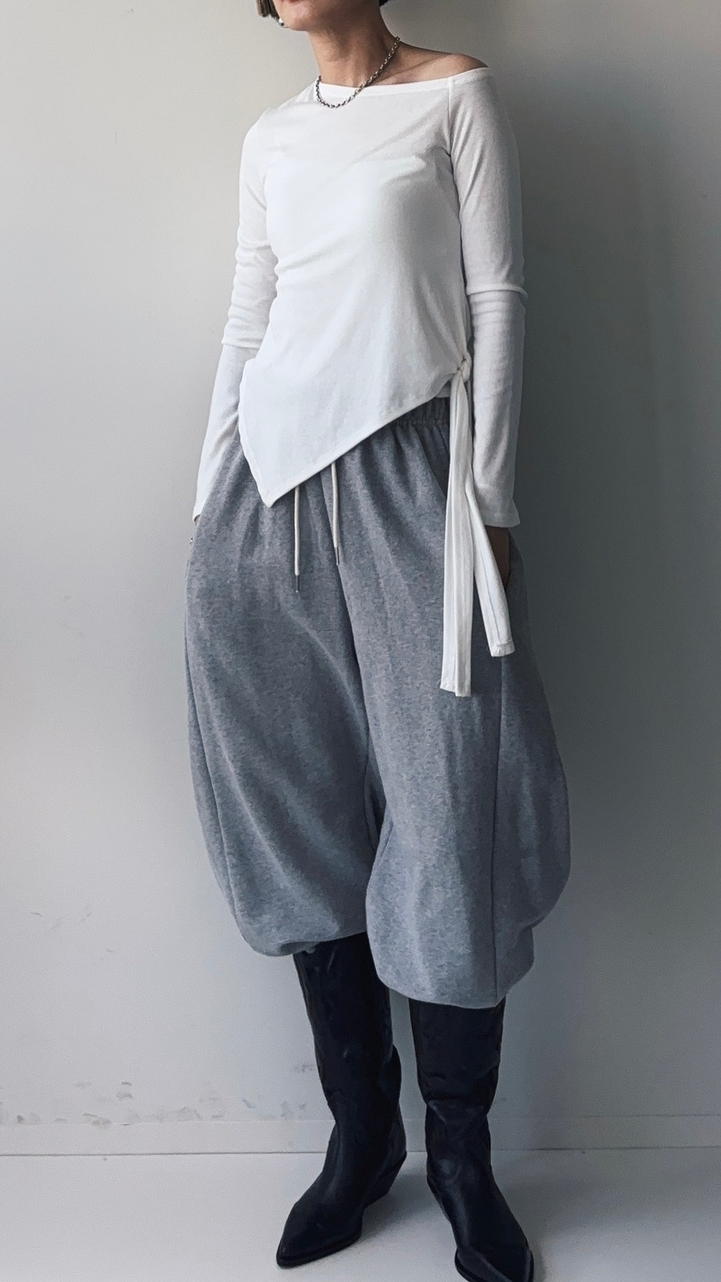 BIBI SWEAT BAGGY PANTS
