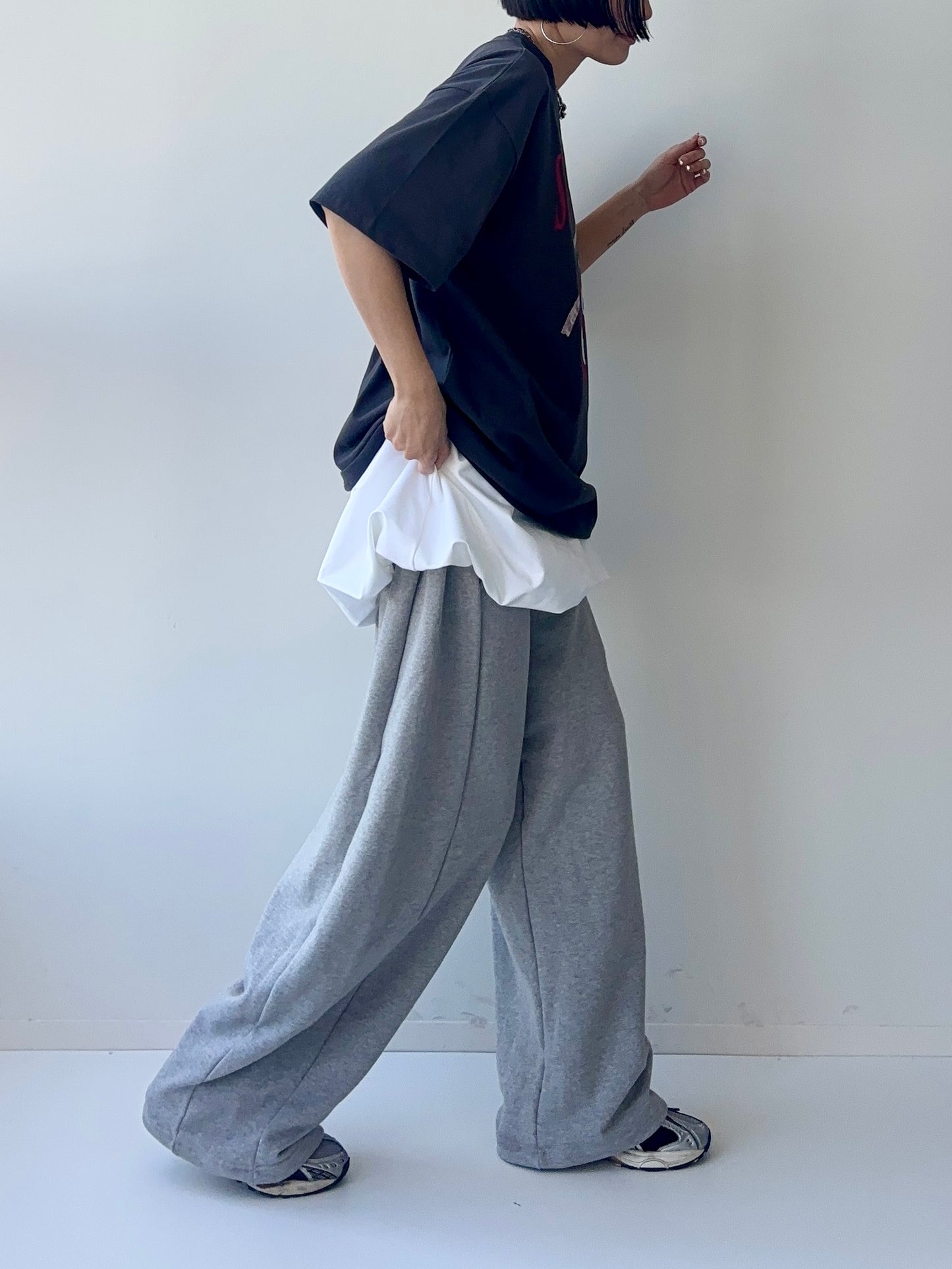 BIBI SWEAT BAGGY PANTS ★早割5%オフ 5/10まで★EARLYBIRD 5%OFF until May 10.