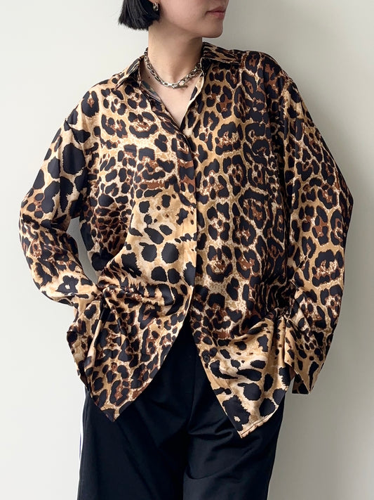 CLEO LEOPARD SHIRT【Selected Item】【11月1日発送予定★Scheduled to ship on November 1st】