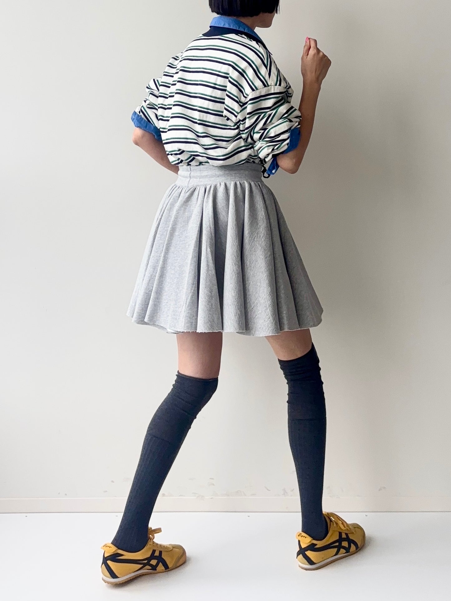 VICKY SWEAT FLARE SKIRT ★早割5%オフ 5/10まで★EARLYBIRD 5%OFF until May 10.