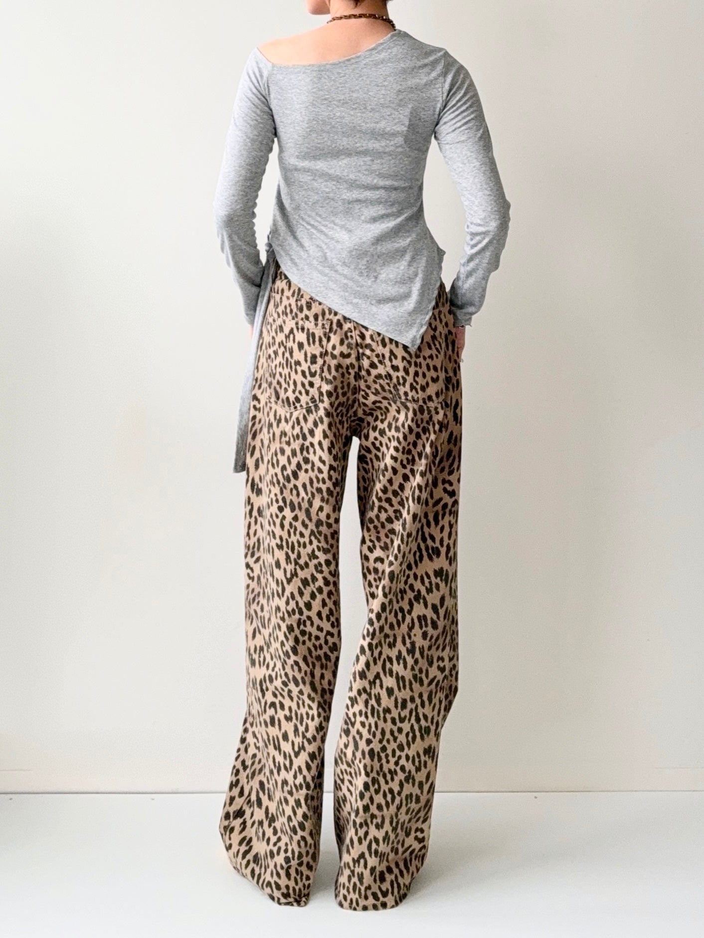 NINA LEOPARD PANTS