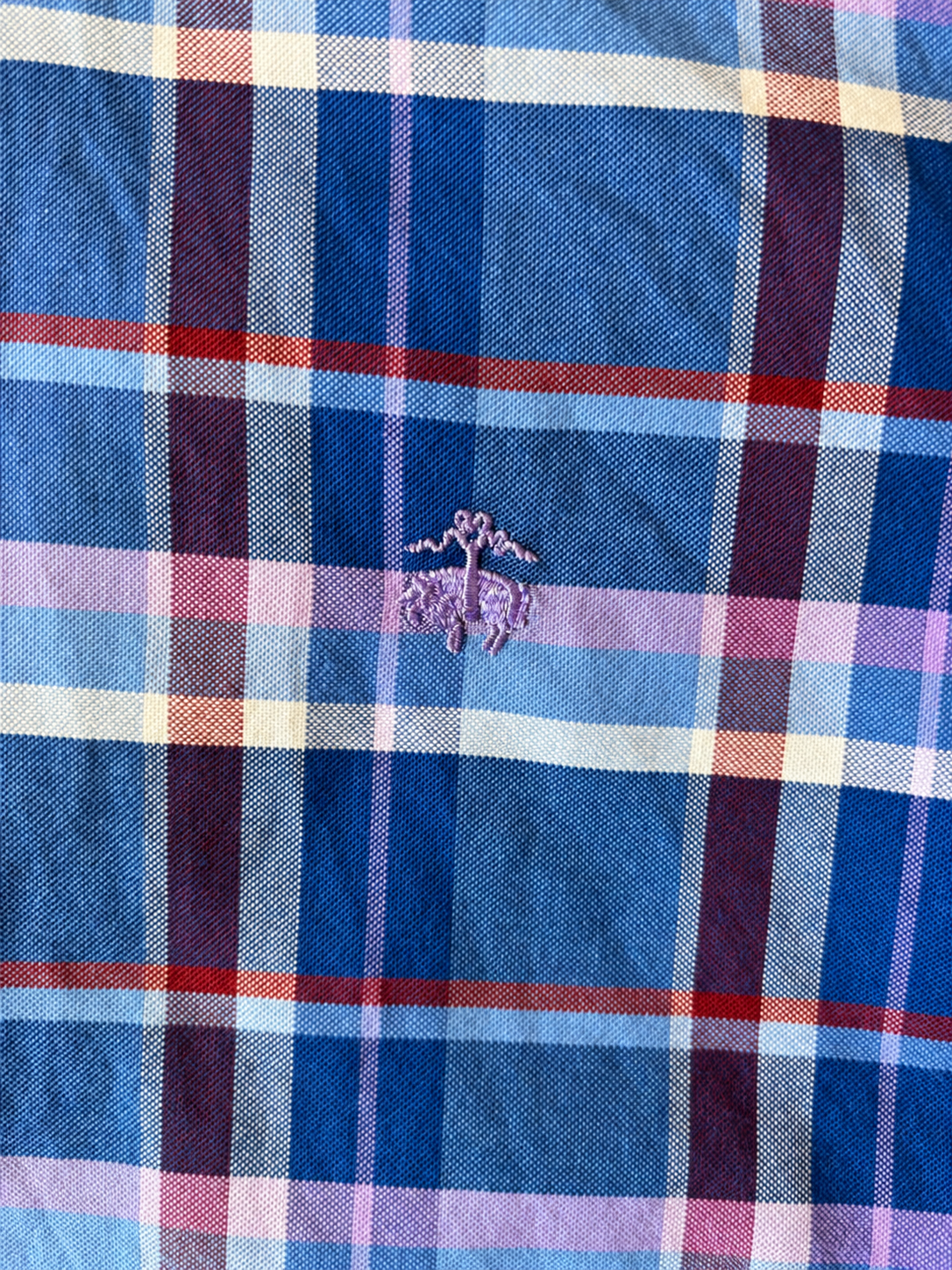 BROOKS BROTHERS BLUE CHECK / S ★ USED ITEM