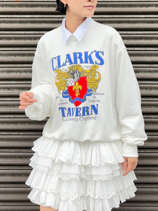 CLARK SWEAT SHIRT  【SELECTED ITEM】【11月1日発送予定★Scheduled to ship on November 1st】