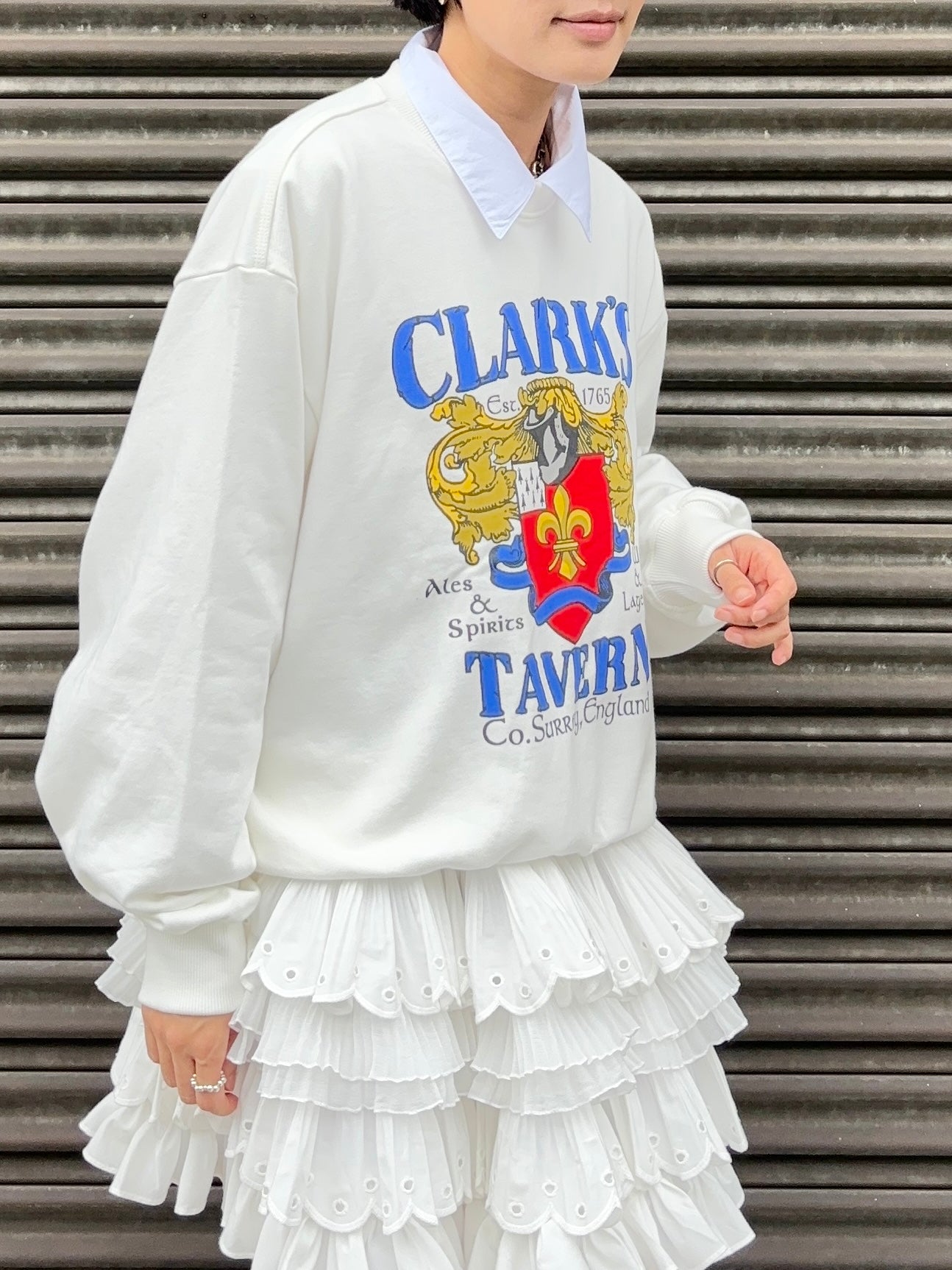 CLARK SWEAT SHIRT  【SELECTED ITEM】