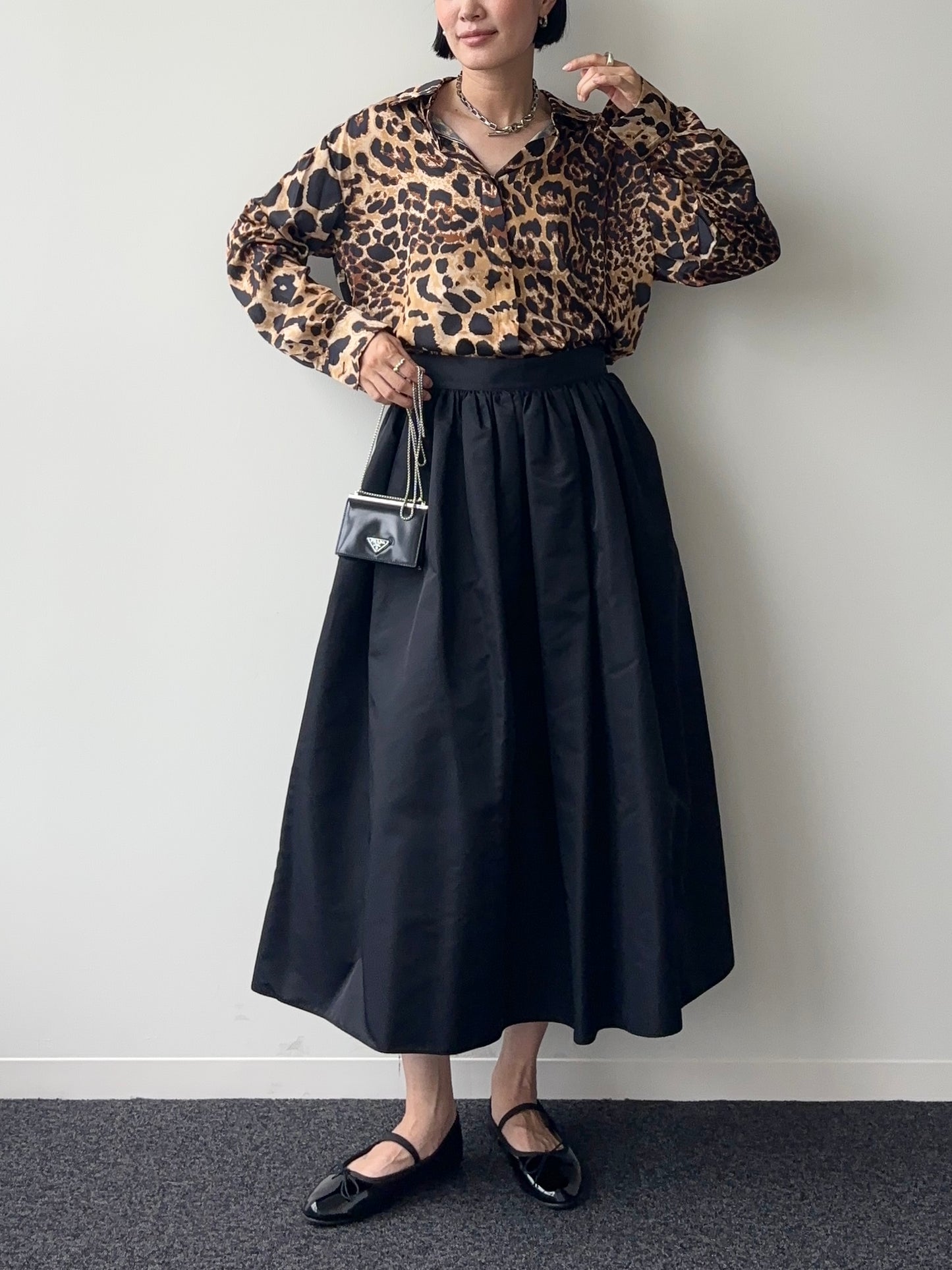 CLEO LEOPARD SHIRT【Selected Item】