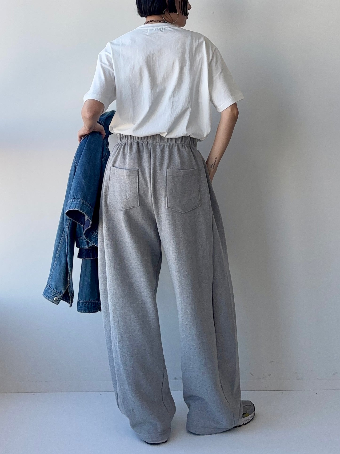BIBI SWEAT BAGGY PANTS ★早割5%オフ 5/10まで★EARLYBIRD 5%OFF until May 10.