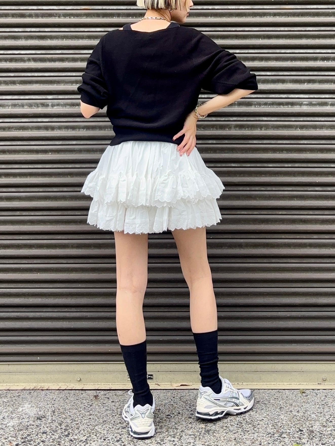 LILY LACE FRILL PANTS 【Selected Item】