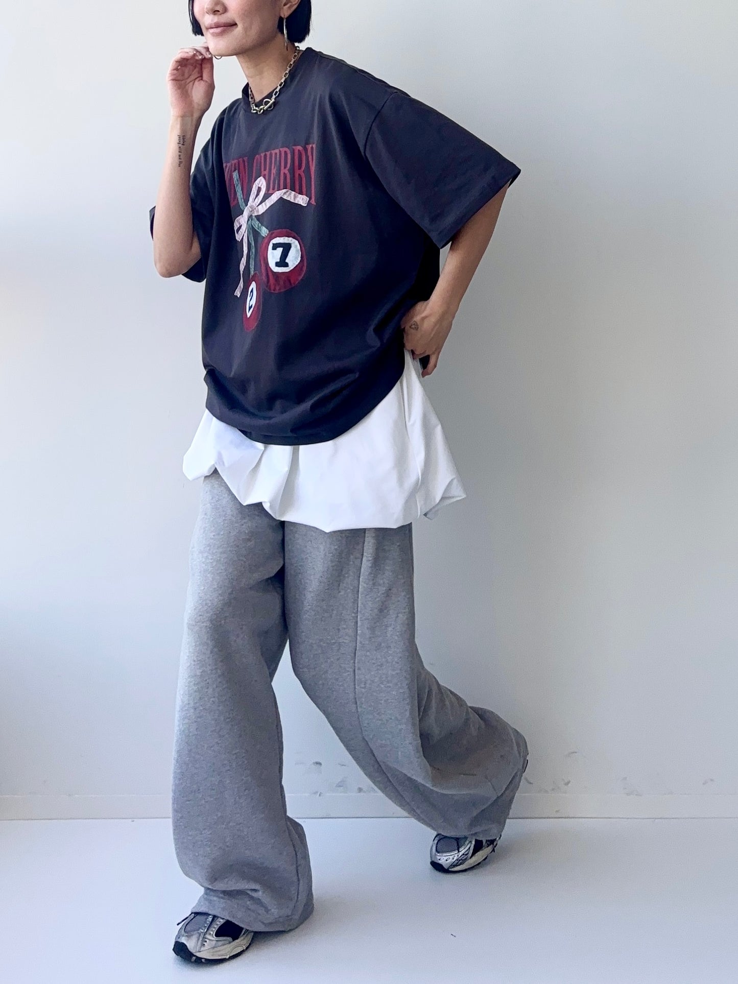 BIBI SWEAT BAGGY PANTS ★早割5%オフ 5/10まで★EARLYBIRD 5%OFF until May 10.