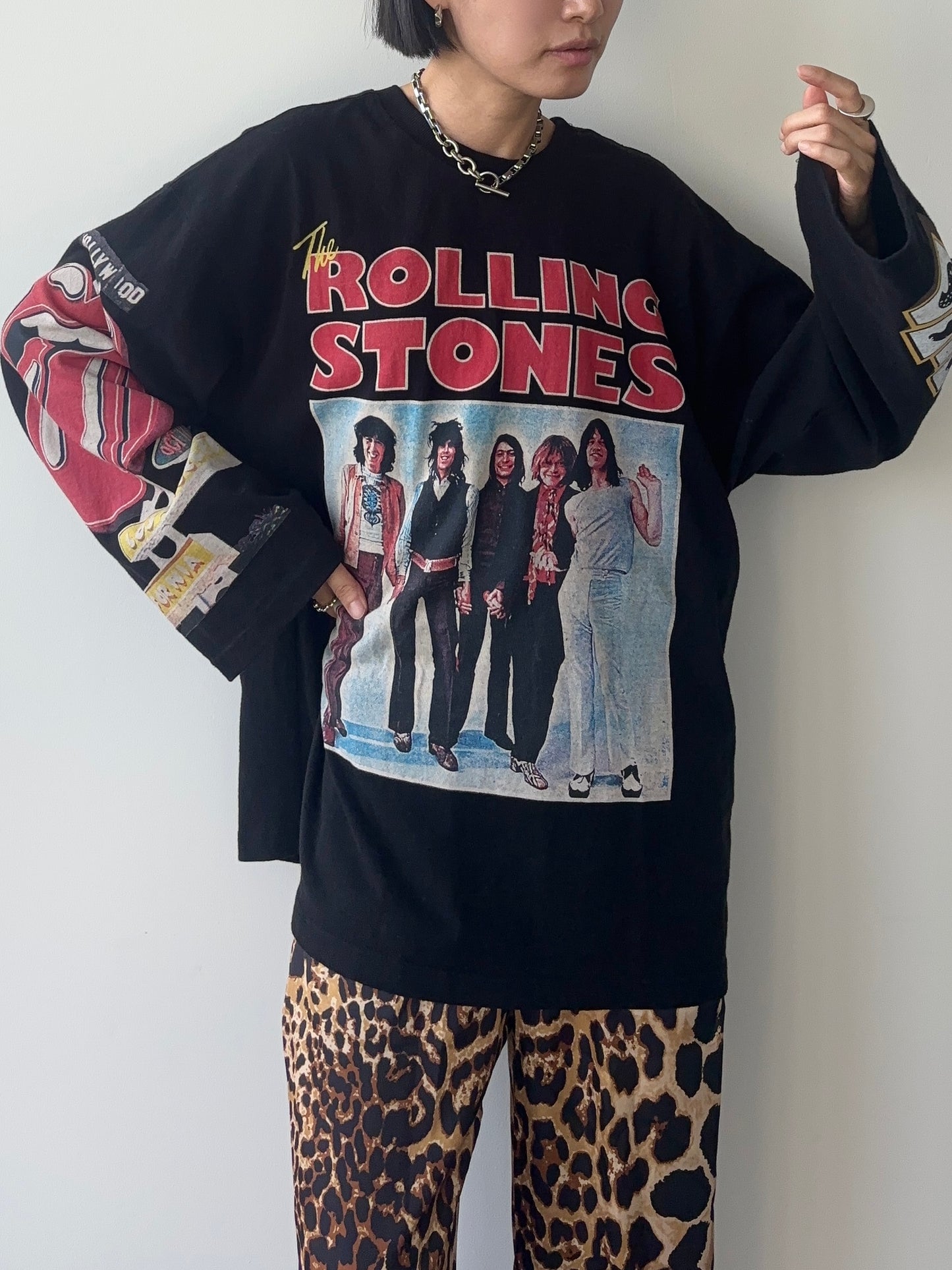 ROLLING STONES T-SHIRTS Black UNISEX