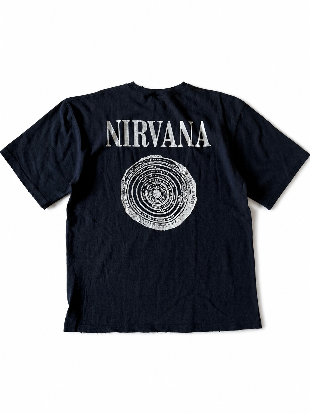 NIRVANA T-SHIRTS UNISEX NAVY