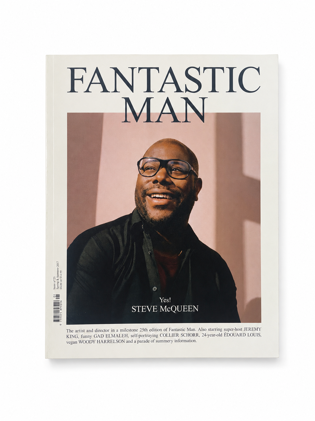 FANTASTIC MAN Issue No.25 Spring Summer 2017 Steve McQueen cover