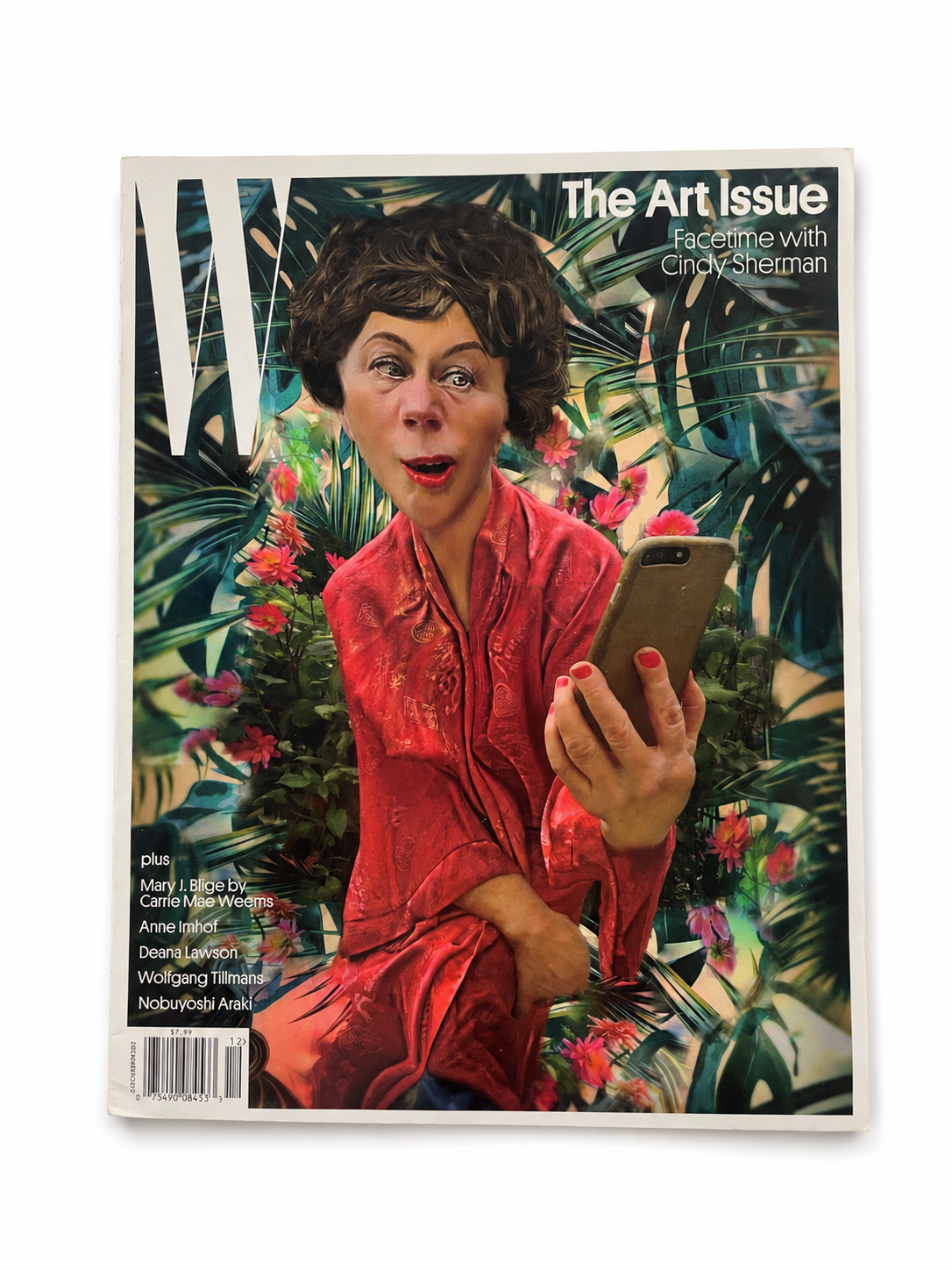W Magazine December 2017 The Art Issue Cindy Sherman cover