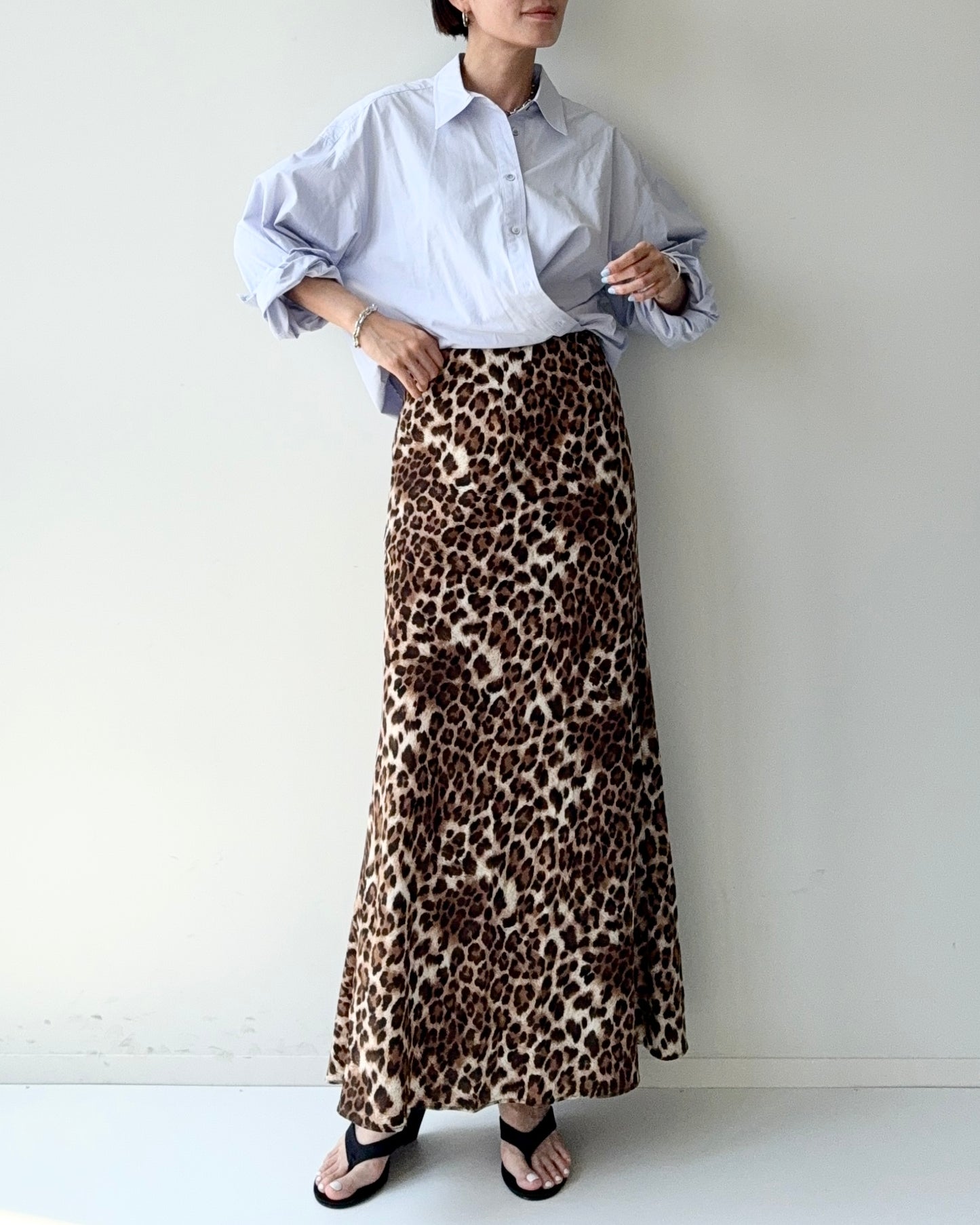 LEOPARD LONG SKIRT★6/22から発送 ★ Shipping on June 22.