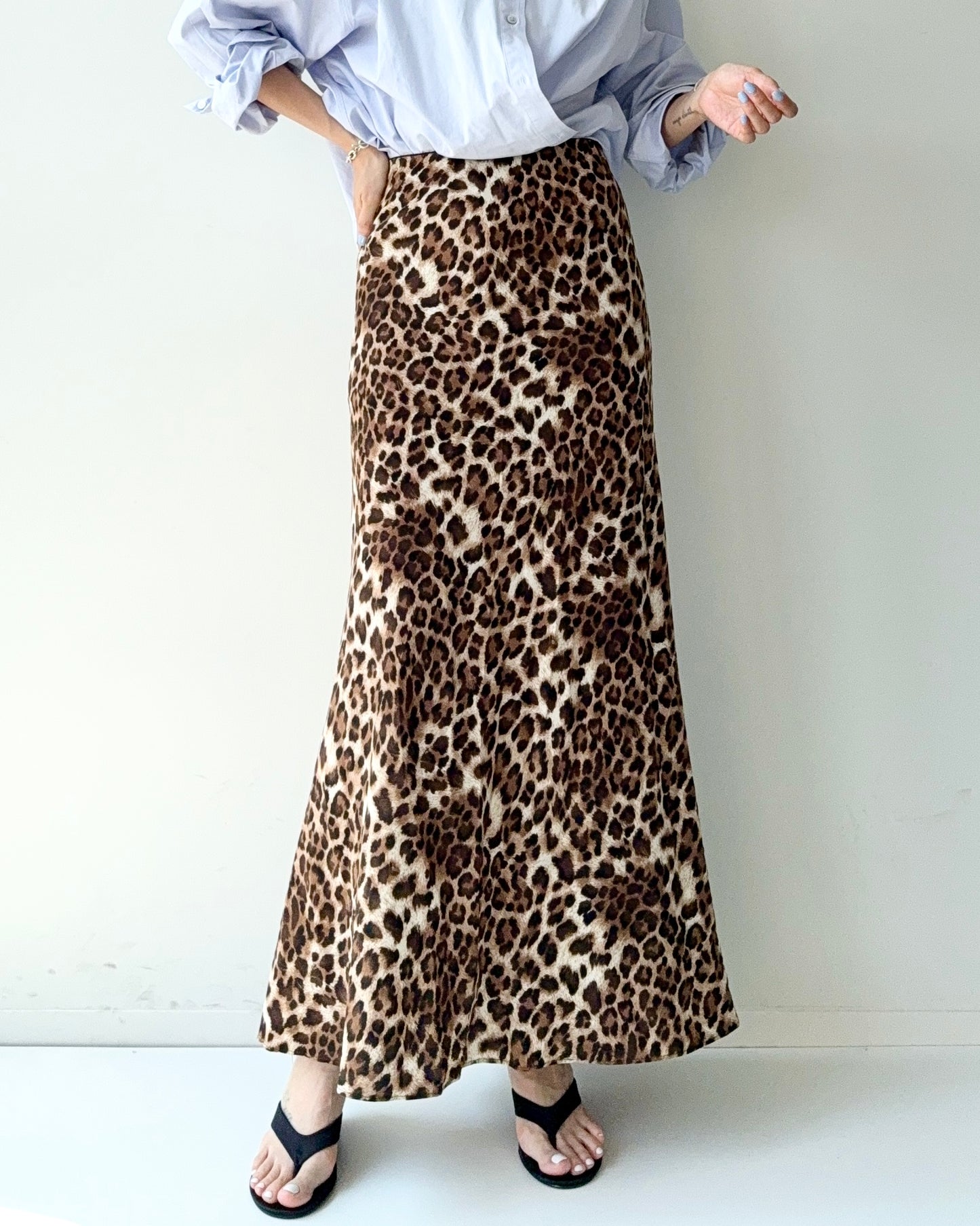 LEOPARD LONG SKIRT★6/22から発送 ★ Shipping on June 22.
