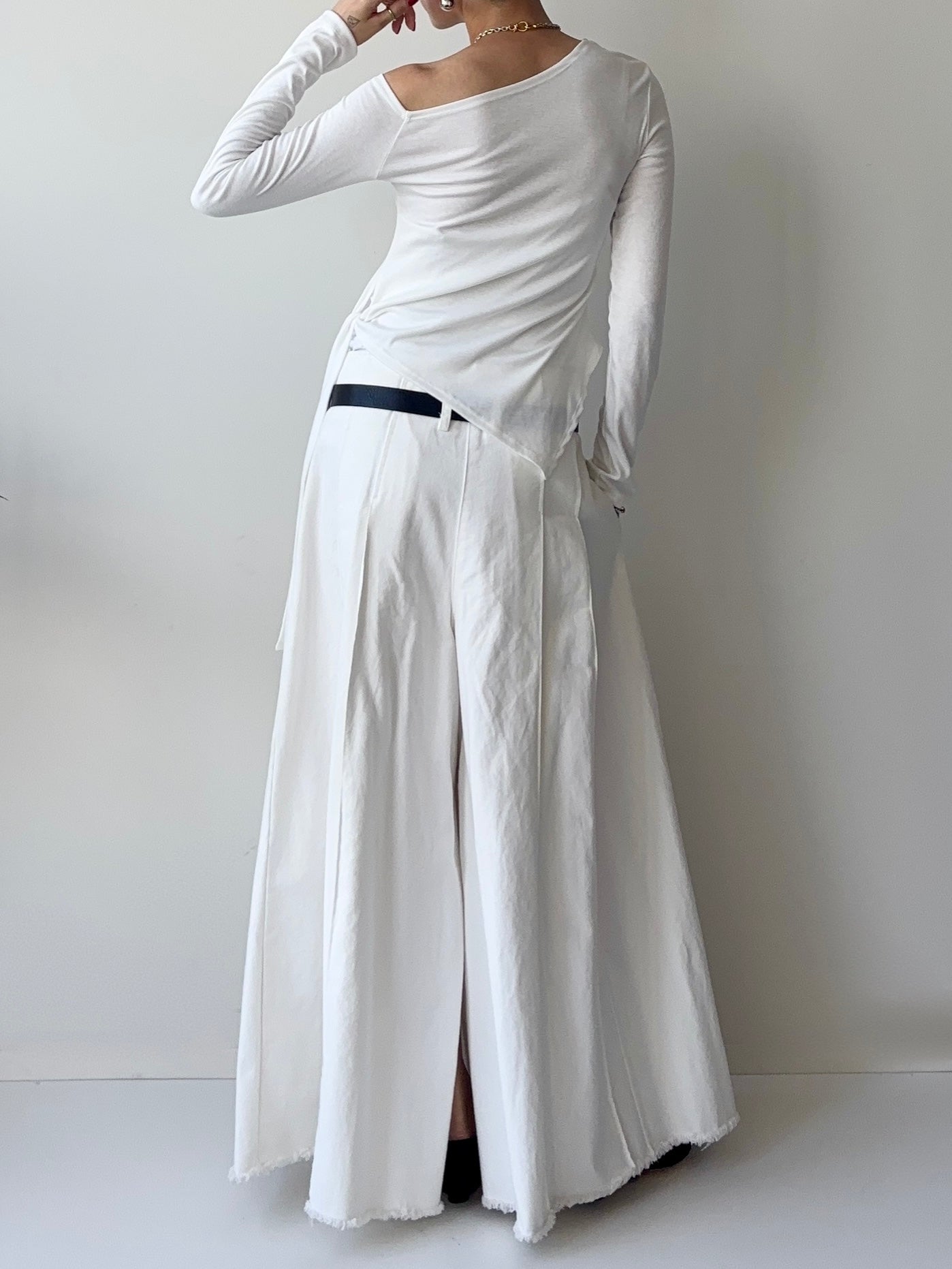 LUNA Off-Shoulder TOPS Grey 【9月24日 発送予定】 ☆早割5%~9/20まで☆Early Bird  5%OFF until September 20.