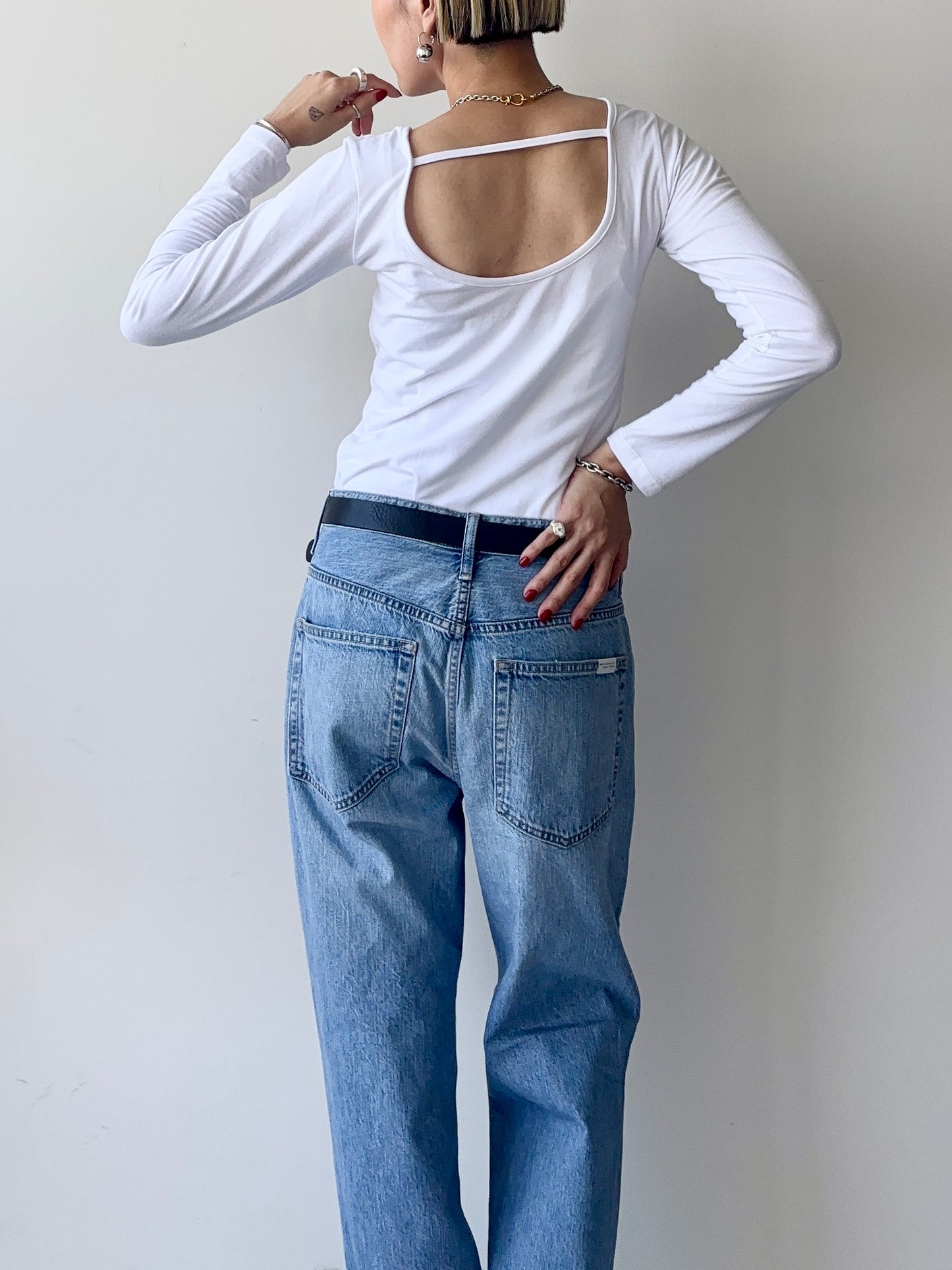 IVY Back-Open Strap TOPS Grey【9月24日(水)発送予定】☆早割5%~9/20まで☆Early Bird 5% OFF until September 20.