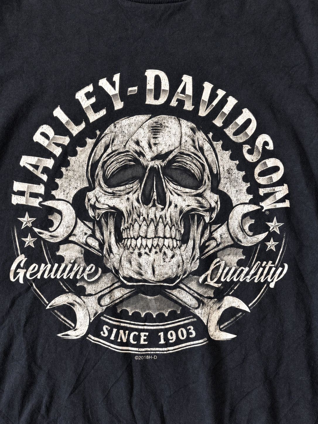HARLEY-DAVIDSON ★ SKULL IDAHO ★ 3XL ★ VINTAGE