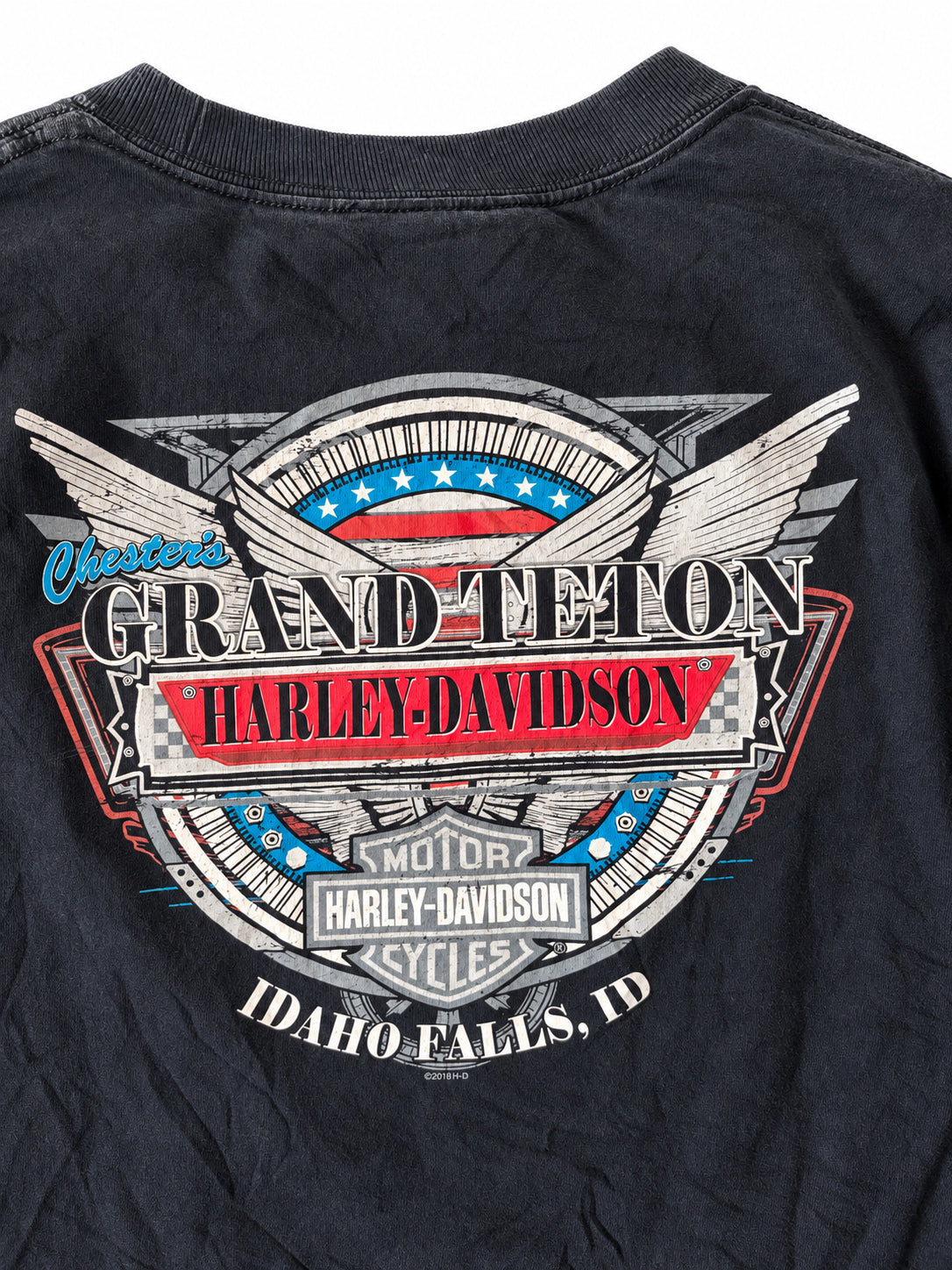HARLEY-DAVIDSON ★ SKULL IDAHO ★ 3XL ★ VINTAGE