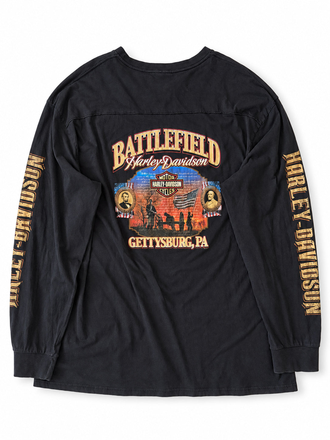 HARLEY-DAVIDSON ★ GETTYSBURG ★ 3XL ★ VINTAGE