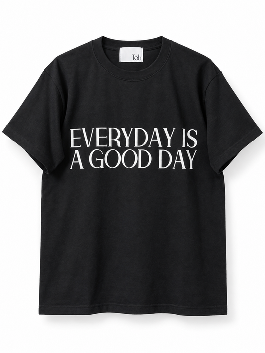 EVERYDAY T-SHIRTS Black【UNISEX】