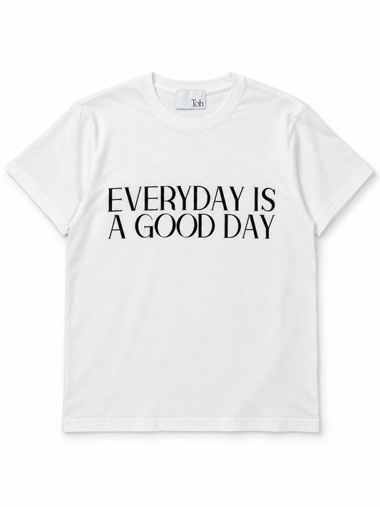 EVERYDAY T-SHIRTS White【UNISEX】