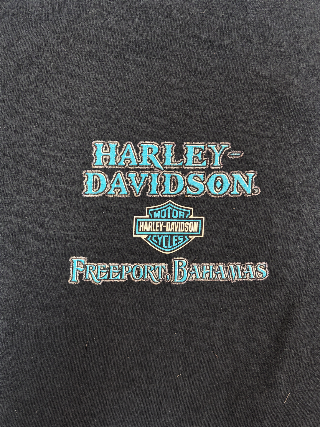 HARLEY-DAVIDSON｜FREEPORT BAHAMAS Graphic T-Shirt ★ XL ★USED