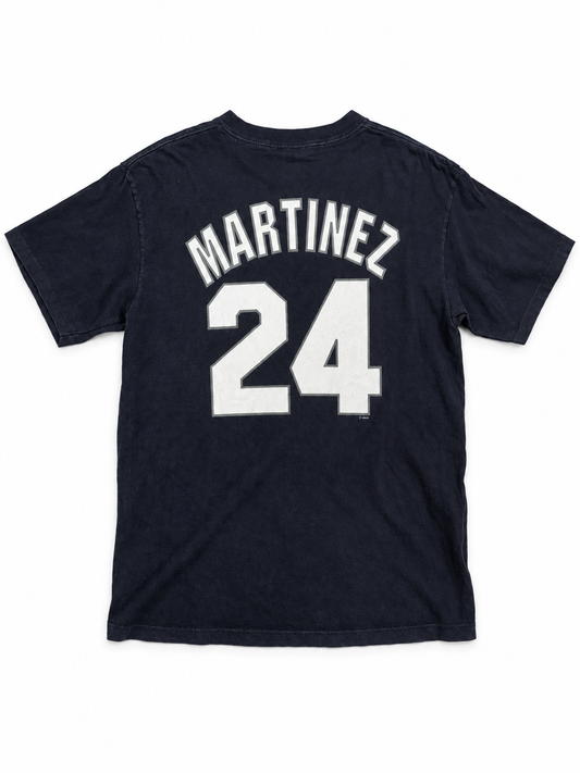 NEW YORK YANKEES｜MARTINEZ 24 T-SHIRT Graphic T-Shirt ★ XL ★USED