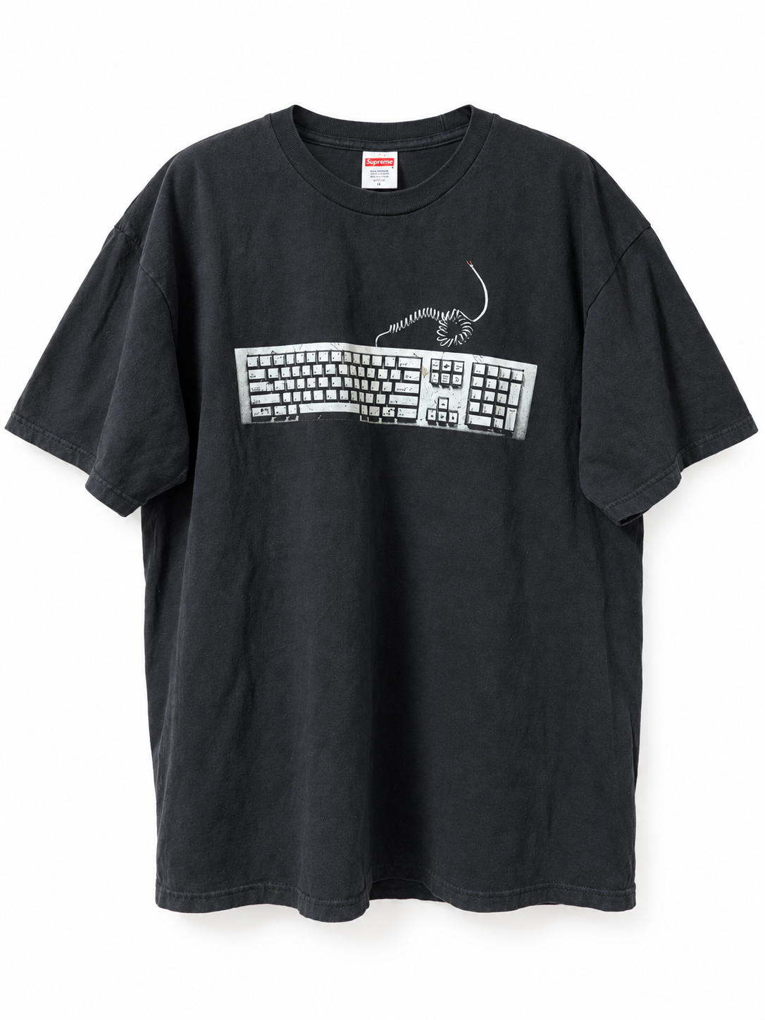SUPREME｜KEYBOARD T-SHIRT Graphic T-Shirt ★ XL ★USED