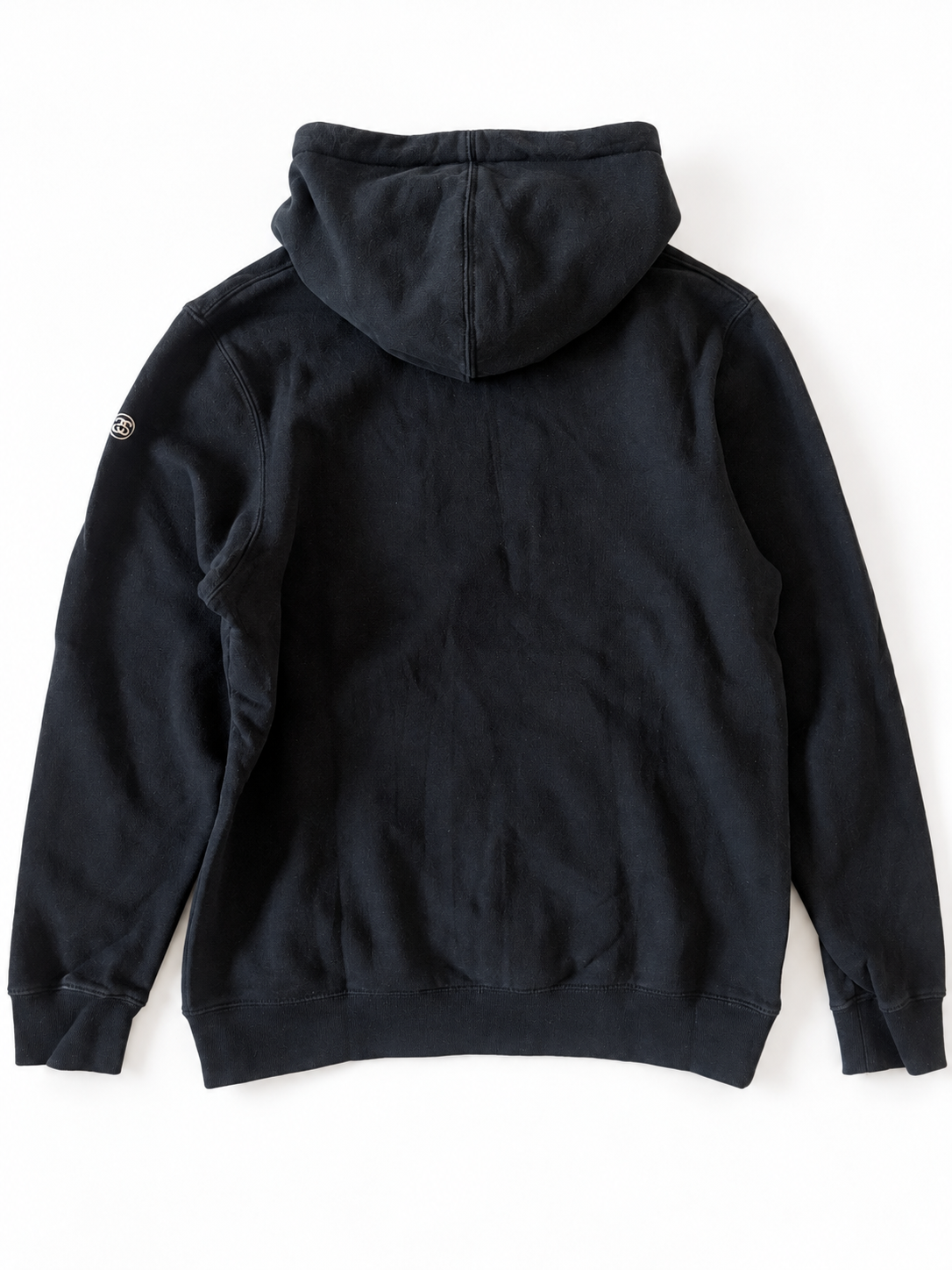 STUSSY TONAL APPLIQUÉ HOODIE ★ USED