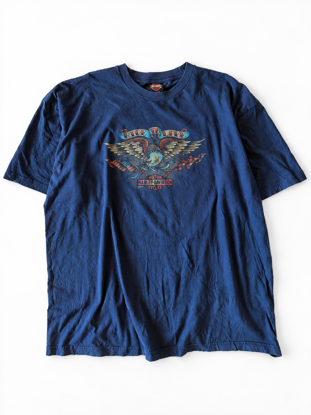 HARLEY-DAVIDSON | Niagara Falls Graphic T-Shirt ★ 4XL ★USED
