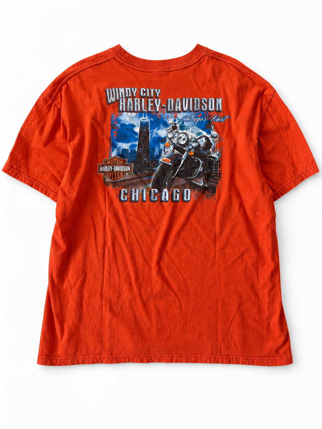 HARLEY-DAVIDSON★  “CHICAGO” ORANGE★ USED ITEM