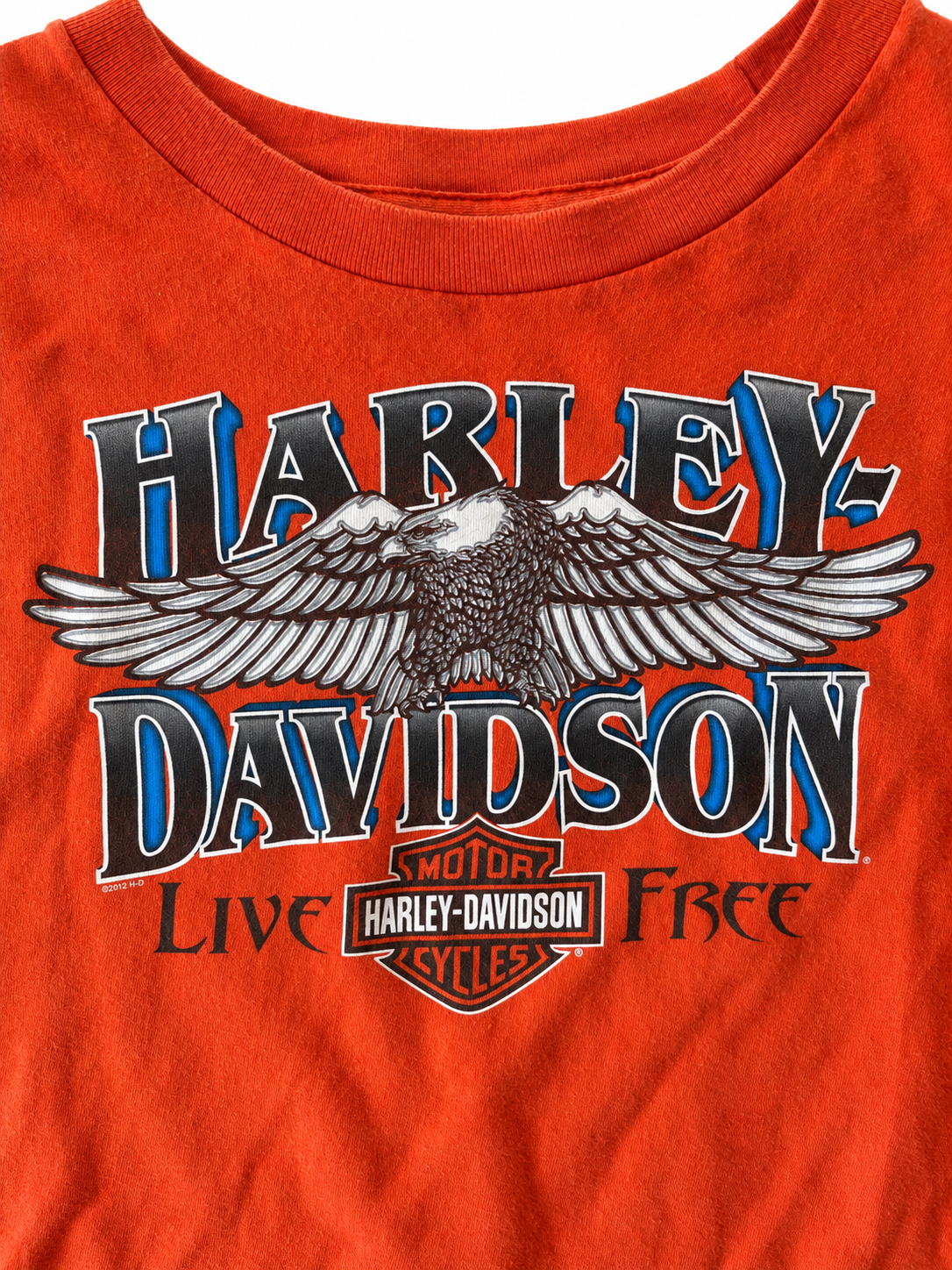 HARLEY-DAVIDSON★  “CHICAGO” ORANGE★ USED ITEM