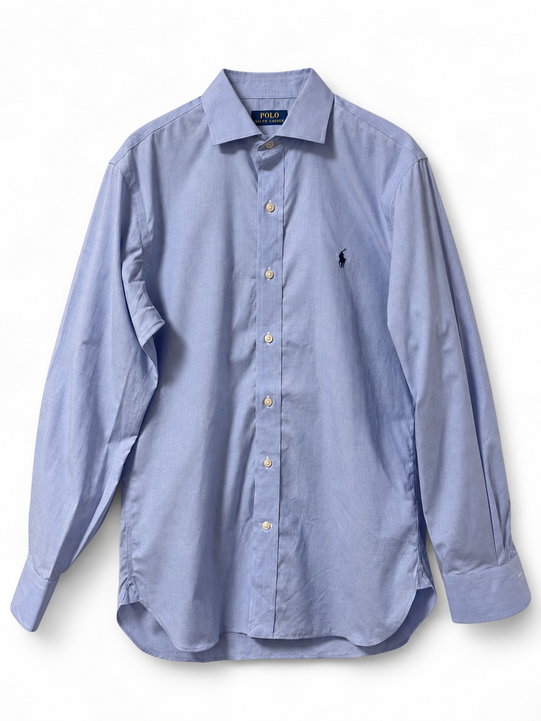 POLO RALPH LAUREN ★ SAX BLUE ★ 15-32/33 ★ USED ITEM