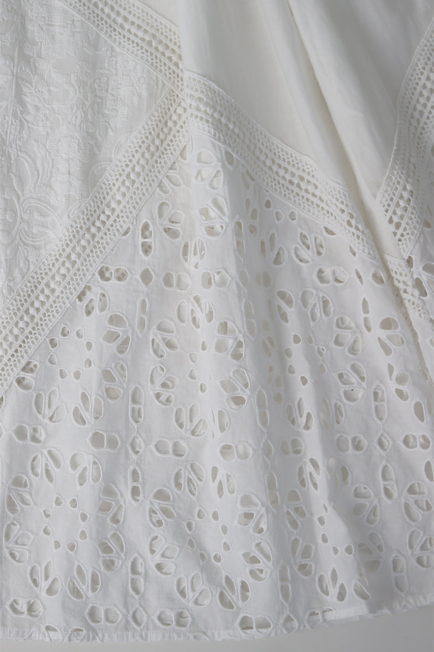 AAYUSHI レースパッチワークパンツ〔SGN0617〕Lace Patchwork Pants