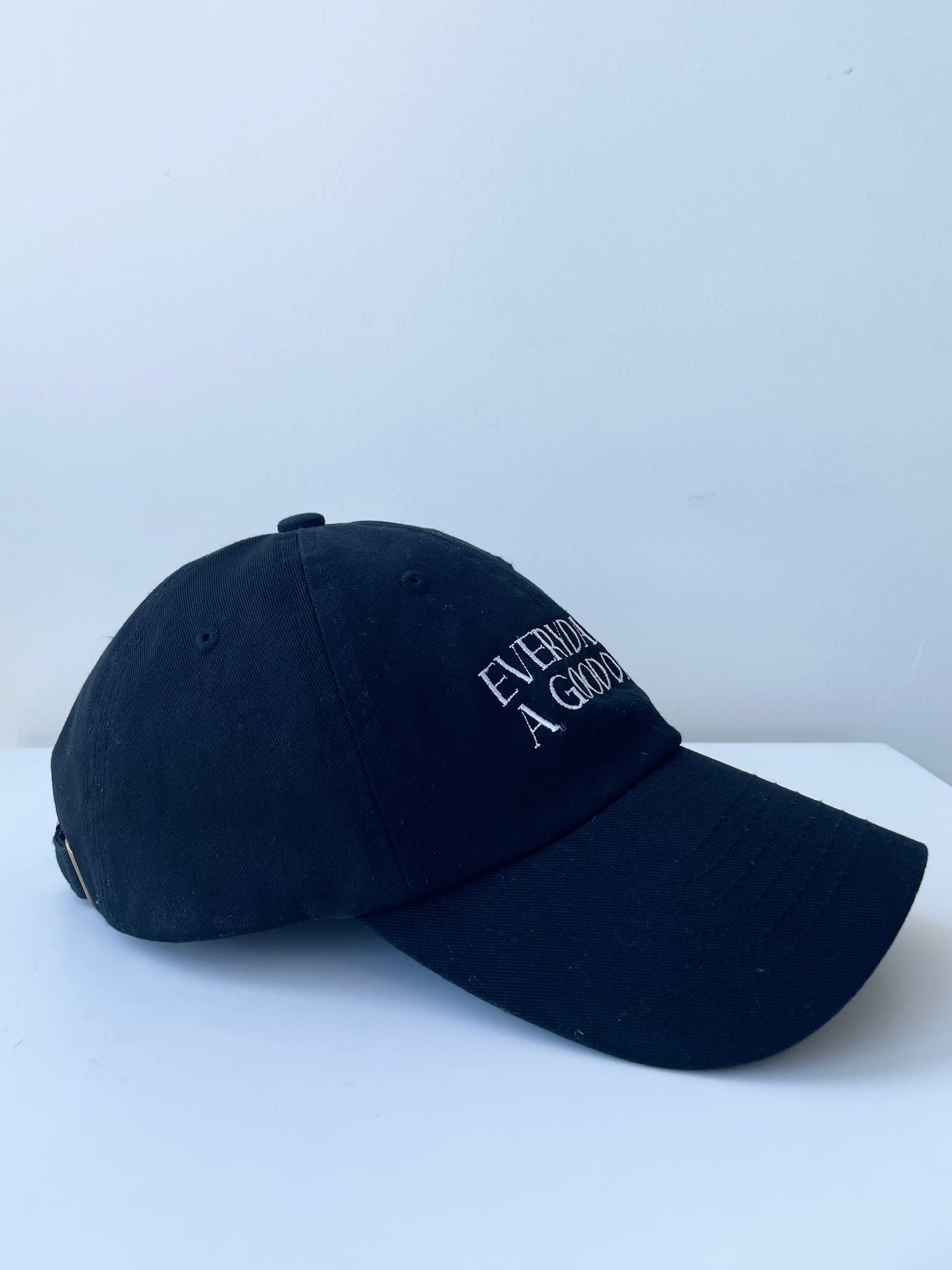 GOOD DAY Embroidery CAP Black