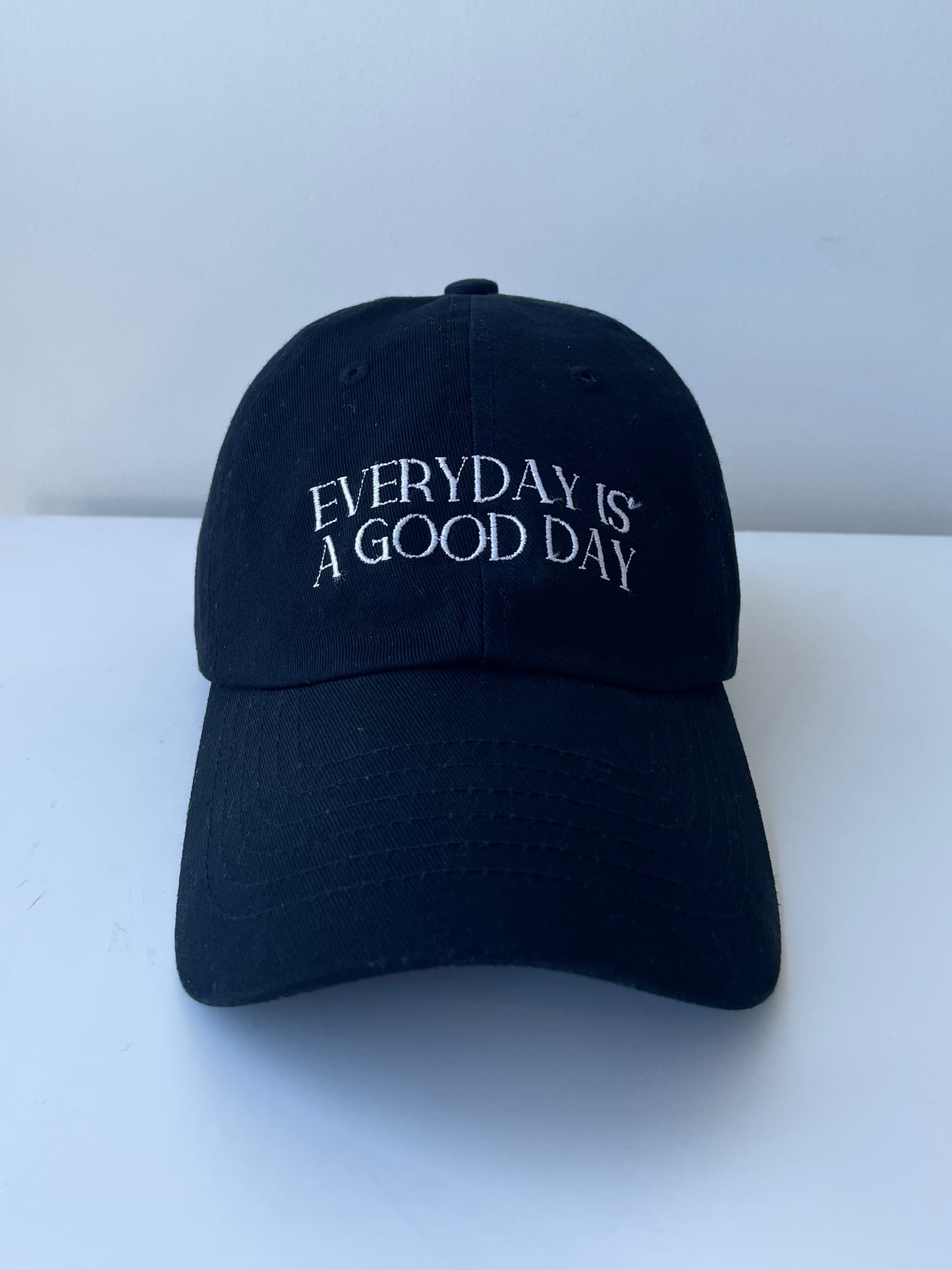 GOOD DAY Embroidery CAP Black