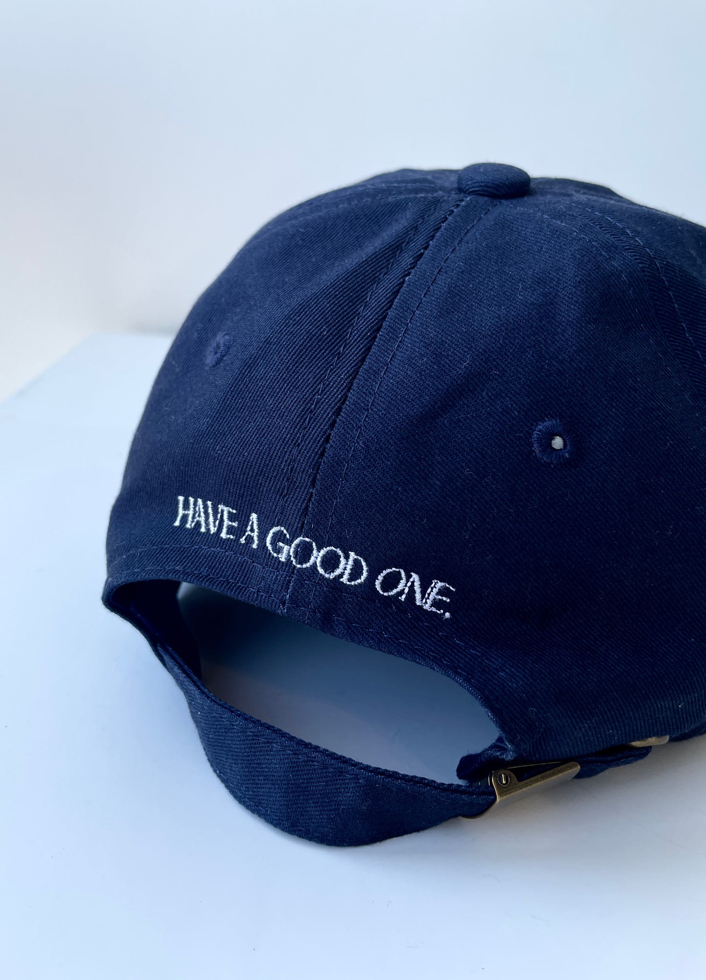 GOOD DAY Embroidery CAP Navy